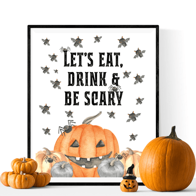DIY Halloween Party Sign Printable - DIY Party World